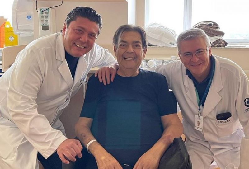 Faustão recebeu alta neste domingo 