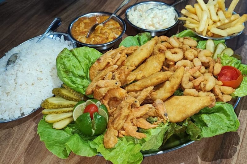 Peixe e frutos do mar s&atilde;o o carro-chefe dos restaurantes de Penha. Imagem meramente ilustrativa – Foto: Divulga&ccedil;&atilde;o/ND