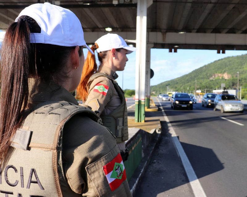 PMRv vai fiscalizar rodovias estaduais em SC durante feriad&atilde;o da Independ&ecirc;ncia – Foto: PMRv/Divulga&ccedil;&atilde;o/ND