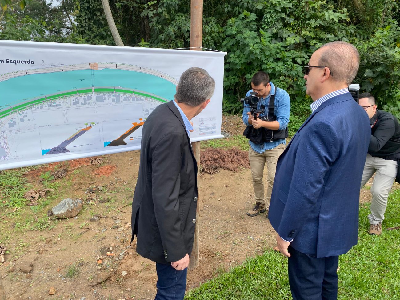 The new linear park, announced this Monday (25), costs almost 28 million reais, including the restoration of the left bank of the Itajai-Azú River - Moises Stuker / NDTV
