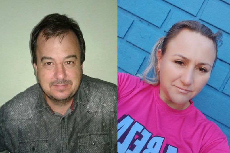 Giovanni e Cleres n&atilde;o resistiram ao acidente – Foto: Reprodu&ccedil;&atilde;o/Redes Sociais/ND