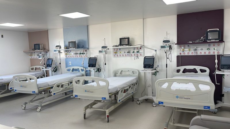 Ao todo, s&atilde;o dez novos leitos de UTI Pedi&aacute;trica no Hospital Dom Joaquim. – Foto: Divulga&ccedil;&atilde;o/Comunica&ccedil;&atilde;o e Marketing&nbsp;IMAS/ND
