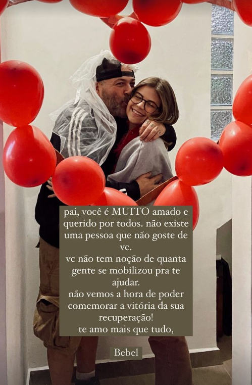 Filha de Mingau faz homenagem