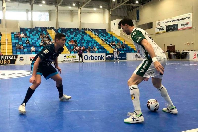 Jaraguá Futsal conseguiu arrancar empate fora de casa