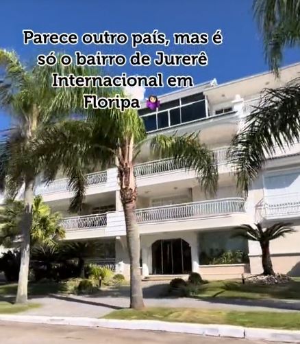 Jurer&ecirc; Internacional chama aten&ccedil;&atilde;o por casas de luxo – Foto: TikTok Uai, viajou?/ND