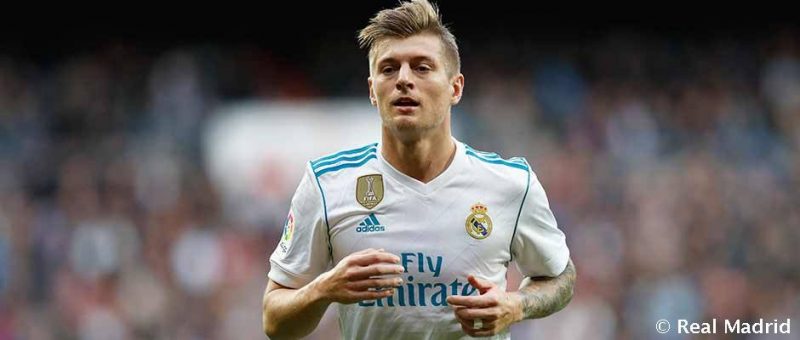 Toni Kroos é destaque no Real Madrid