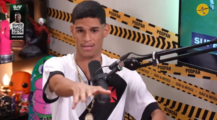 Luva de Pedreiro revela nome de filho e quebra a web