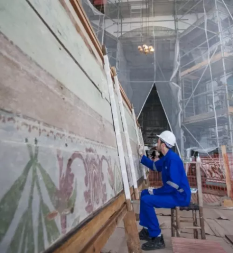 Restaura&ccedil;&atilde;o realizada na Igreja Nossa Senhora da Lapa – Foto: Marco Santiago / ND