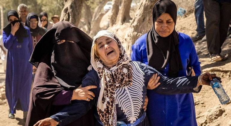 Terremoto de magnitude 8,6 atingiu o pa&iacute;s na sexta-feira (8) – Foto: AFP/R7/Reprodu&ccedil;&atilde;o/ND