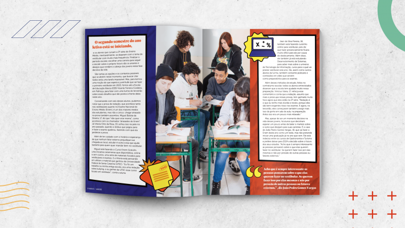 A revista its destaca projetos escolares da rede estadual catarinense