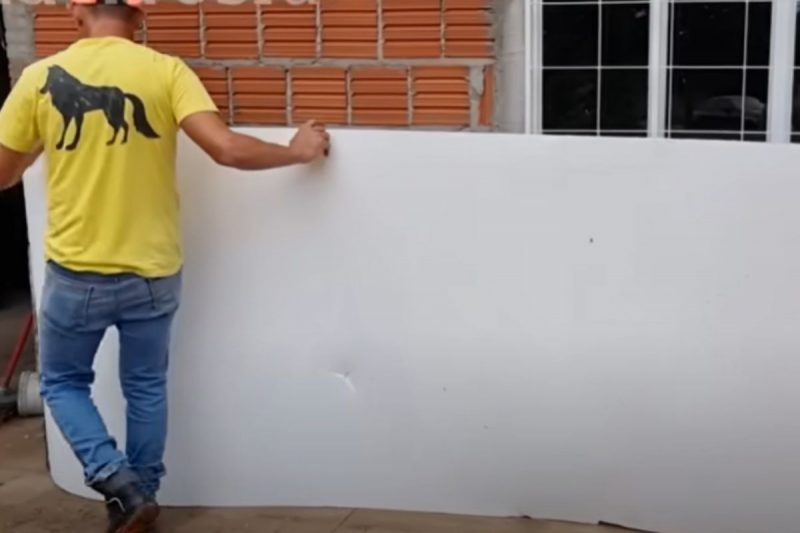 Pedreiro viralizou e seu v&iacute;deo j&aacute; soma mais de 2 milh&otilde;es de visualiza&ccedil;&otilde;es – Foto: Reprodu&ccedil;&atilde;o/Redes Sociais/ND