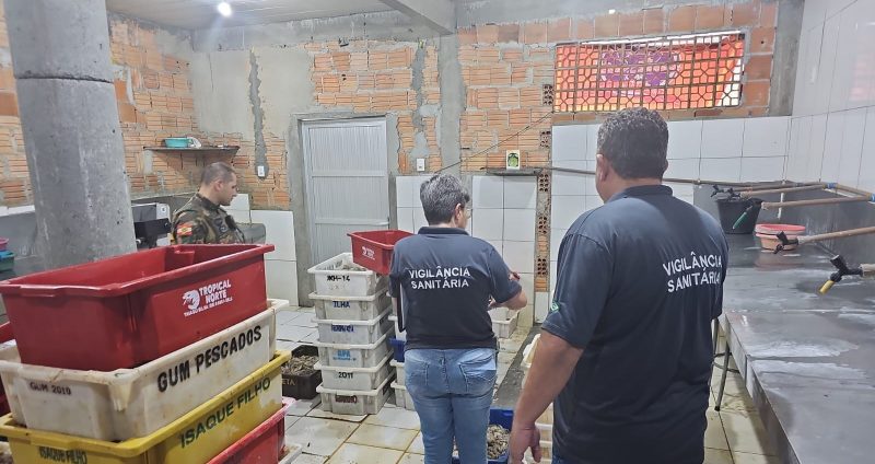 pescados irregulares é interditado em Penha