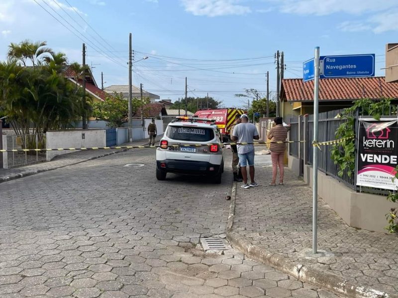 Polícia Militar está colhendo depoimento para descobrir o que aconteceu com o homem 