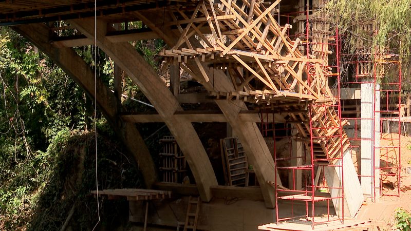 A ponte ficar&aacute; totalmente interditada para o tr&acirc;nsito at&eacute; domingo (3) – Foto: NDTV/Reprodu&ccedil;&atilde;o/ND