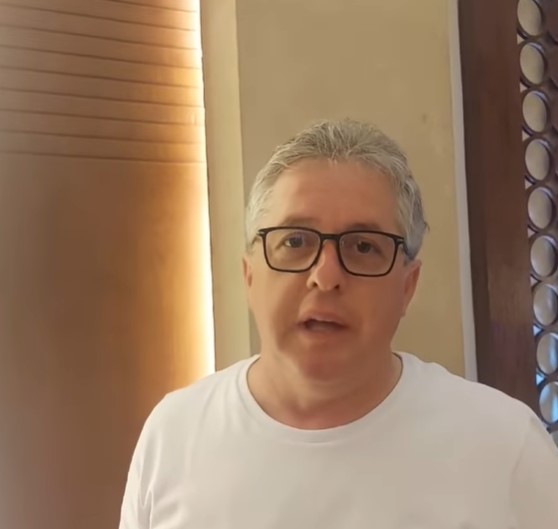 Deputado de SC relatou em vídeo Susto com o tremor