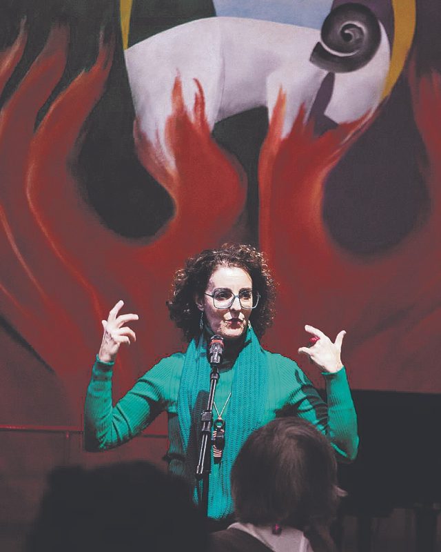 Professora Luciana Rassier, do Departamento de Comunica&ccedil;&atilde;o e Express&atilde;o da Universidade Federal – Foto: DIVULGA&Ccedil;&Atilde;O/ND