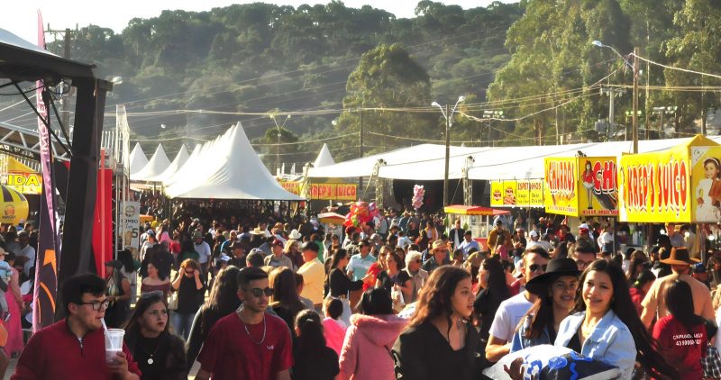 Neste ano, a Festa Nacional da Ma&ccedil;&atilde; ser&aacute; de 7 a 10 de setembro e espera ultrapassar a marca de 100 mil visitantes – Foto: Prefeitura de S&atilde;o Joaquim/Divulga&ccedil;&atilde;o