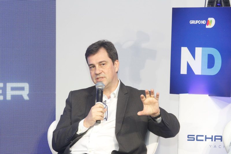 Juliano Richter, secret&aacute;rio de Desenvolvimento, Ci&ecirc;ncia e Tecnologia de Florian&oacute;polis, deu um prazo para a entrega da marina – Foto: Leo Munhoz/ ND