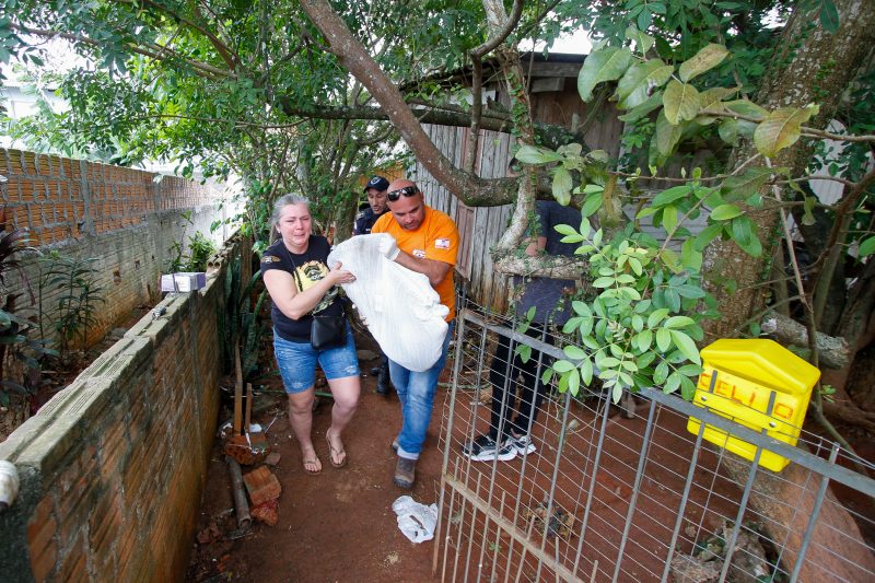 Simone Olga dos Santos chorou por cachorro morto em incidente – Foto: Leo Munhoz/ND