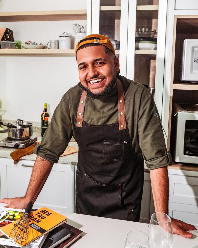 Gean afirma que viver de gastronomia &eacute; um desafio, mas que os obst&aacute;culos o motivam – Foto: Lucas Eduardo/Reprodu&ccedil;&atilde;o/ND