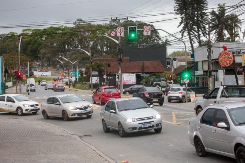 Altera&ccedil;&otilde;es no eixo da rua Ottokar Doerffel a partir desta quinta-feira (7) afetam tr&acirc;nsito, transporte coletivo e ciclistas – Foto: Prefeitura de Joinville/Divulga&ccedil;&atilde;o/ND
