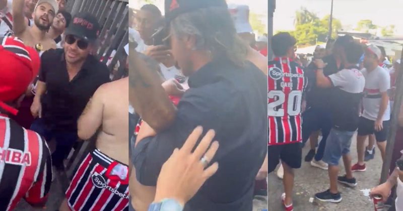 Ídolo do São Paulo, Lugano partiu para cima de homem que tentou furtar seu celular 