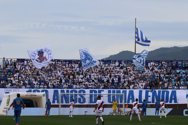 Derrota do Ava&iacute; diante do Atl&eacute;tico-Go deixou a torcida preocupada.&nbsp; – Foto: Frederico Tadeu/Ava&iacute; F.C/ND
