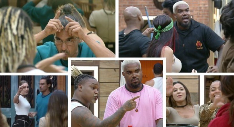 Treta geral invadiu casa dos pe&otilde;es – Foto: DIVULGA&Ccedil;&Atilde;O/RECORDTV