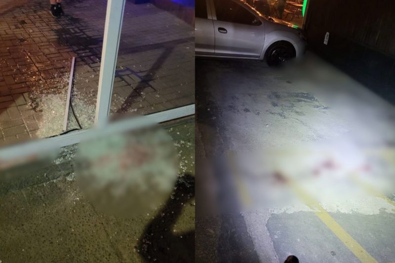 Caso aconteceu em frente à lanchonete