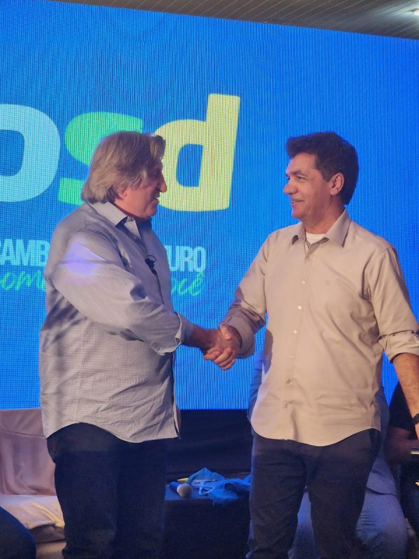 Leonel Pavan e Cl&eacute;sio Salvaro andavam com rela&ccedil;&otilde;es estremecidas. – Foto: Thiago Silva