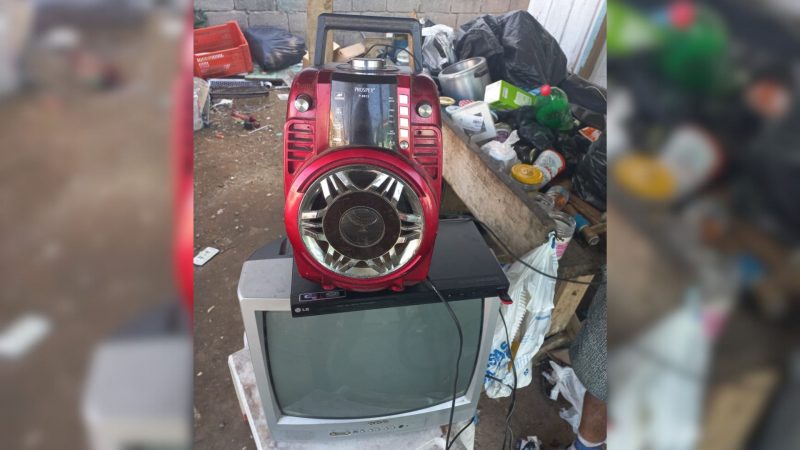 Em clima de sextou, homem tem caixa de som apreendida em Itapema