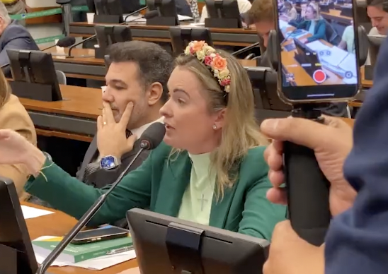 Zanatta ficou indignada com a situa&ccedil;&atilde;o – Foto: Redes Sociais/Reprodu&ccedil;&atilde;o/ND+