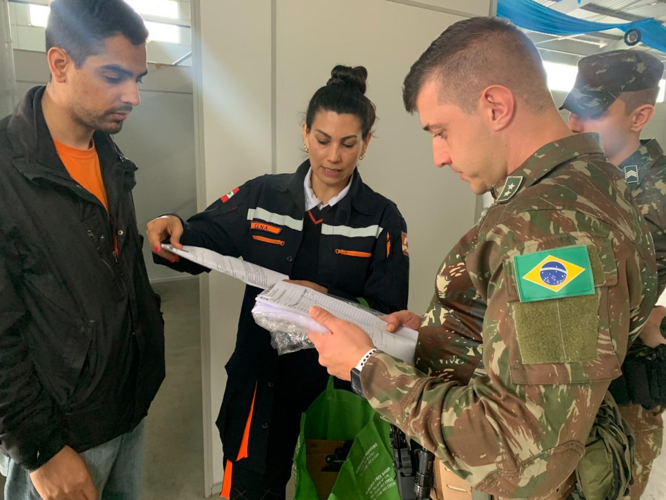 A 14ª Brigada de Infantaria Motorizada se deslocou até a cidade para realizar a entrega, mas os indígenas teriam se negado a receber os mantimentos - 14ª Brigada de Infantaria Motorizada/Reprodução ND