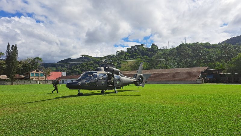Exército presta apoio à população atingida em Taió