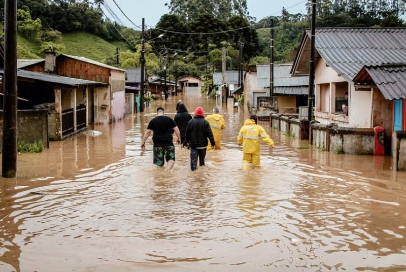 São Bento do Sul decretou situação de emergência nesta quarta-feira (4) &#8211; Foto: Prefeitura de São Bento do Sul/Divulgação/ND