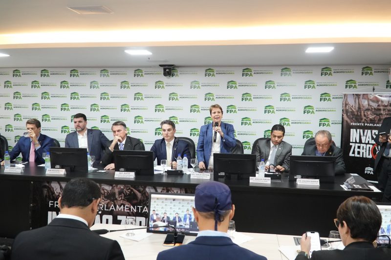 Deputados e senadores durante lan&ccedil;amento da Frente Parlamentar – Foto: Divulga&ccedil;&atilde;o/ AgenciaFPA/ ND