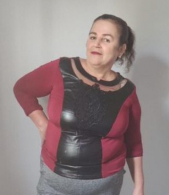 Andreia Marques Pacheco, de 50 anos, morreu na manh&atilde; deste s&aacute;bado, em Tubar&atilde;o, no Sul de SC – Foto: Arquivo Pessoal/Divulga&ccedil;&atilde;o/ND