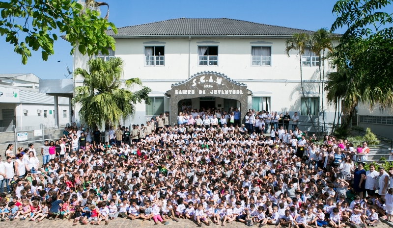O Bairro da Juventude atende 1,6 mil crian&ccedil;as e adolescentes, gratuitamente, em per&iacute;odo integral, oferecendo Educa&ccedil;&atilde;o Infantil, Fundamental e Profissionalizante. – Foto: Divulga&ccedil;&atilde;o