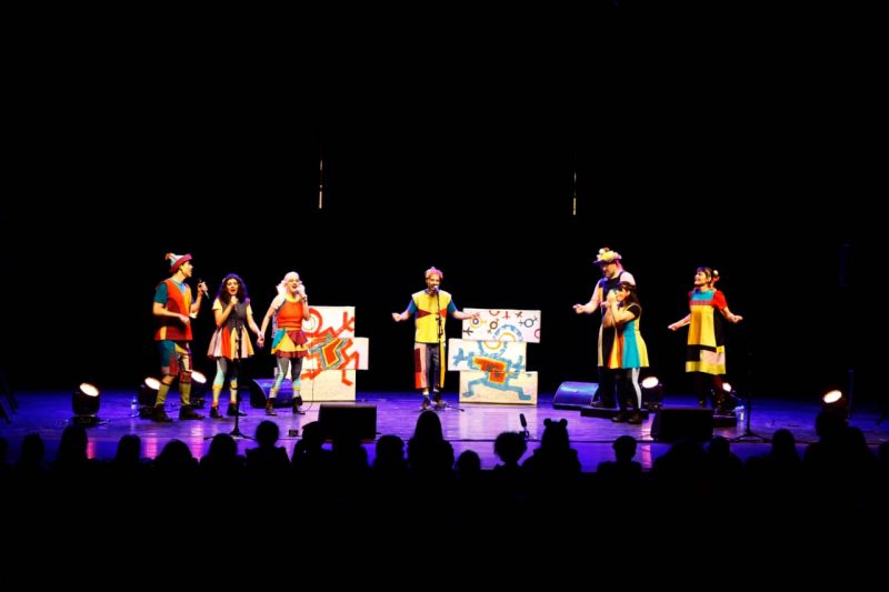 Procura por ingressos para o show do grupo Barbatuques na Mostra de Cinema Infantil de Florian&oacute;polis levou a abertura de uma sess&atilde;o extra – Foto: Carolina Arruda/Divulga&ccedil;&atilde;o