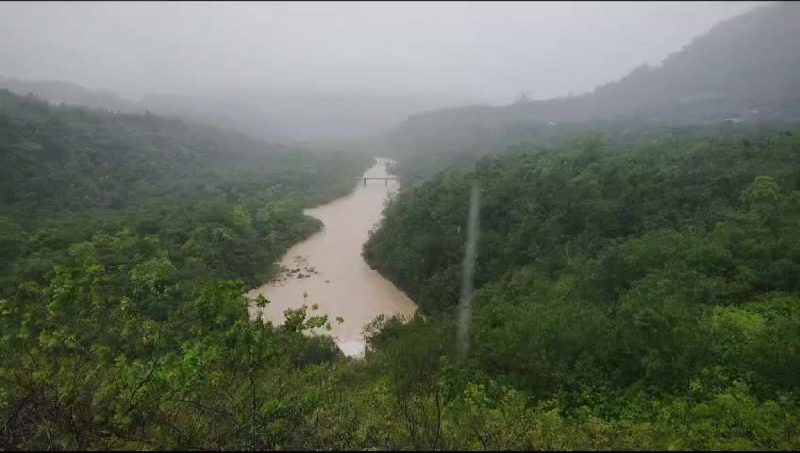 Comportas das barragens em Jos&eacute; Boiteux foram fechadas ap&oacute;s confronto com ind&iacute;genas – Foto: Franciele Cardoso NDTV