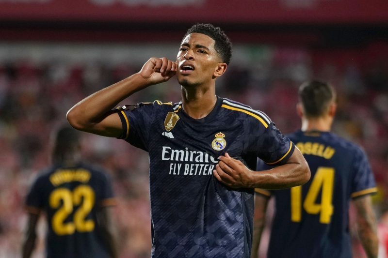 Bellingham fez golaço pelo Real Madrid