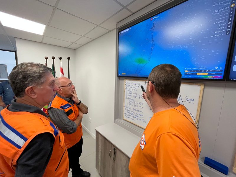 Prefeitura e Defesa Civil estudam formas de aliviar os impactos das chuvas em Florianópolis