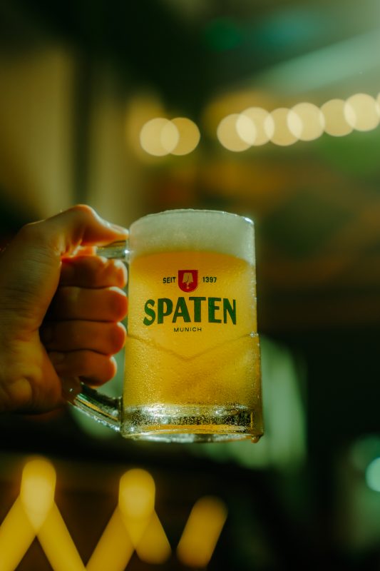Caneca da cerveja oficial alem&atilde; Spaten – Foto: Spaten/Reprodu&ccedil;&atilde;o/ND