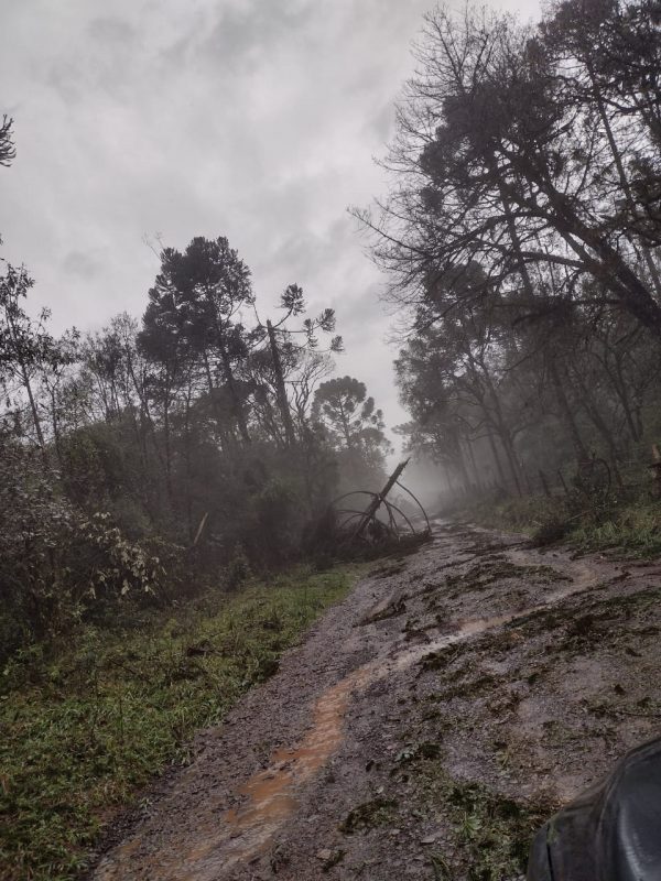 Produtores rurais em Canoinhas foram os principais atingidos – Foto: Prefeitura de Canoinhas/Divulga&ccedil;&atilde;o