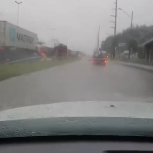 Flagrante foi feito nesta quarta-feira (4) – Foto: Reprodu&ccedil;&atilde;o/Itaja&iacute; Mil Grau