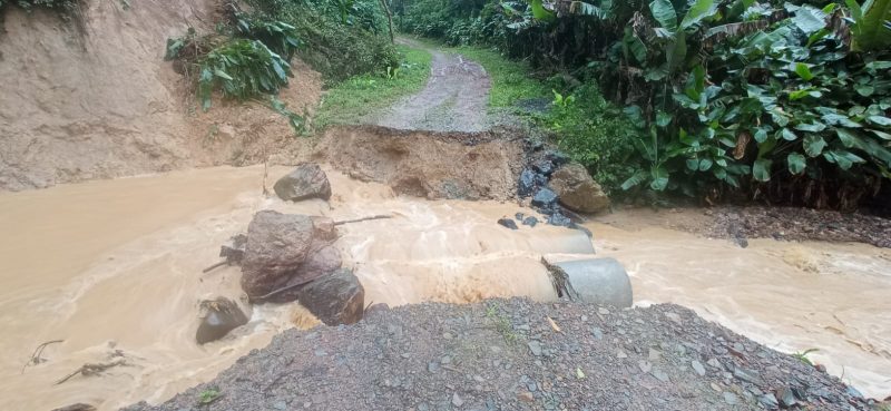 Chuva forte em S&atilde;o Bento do Sul – Foto: Prefeitura de S&atilde;o Bento do Sul/Divulga&ccedil;&atilde;o