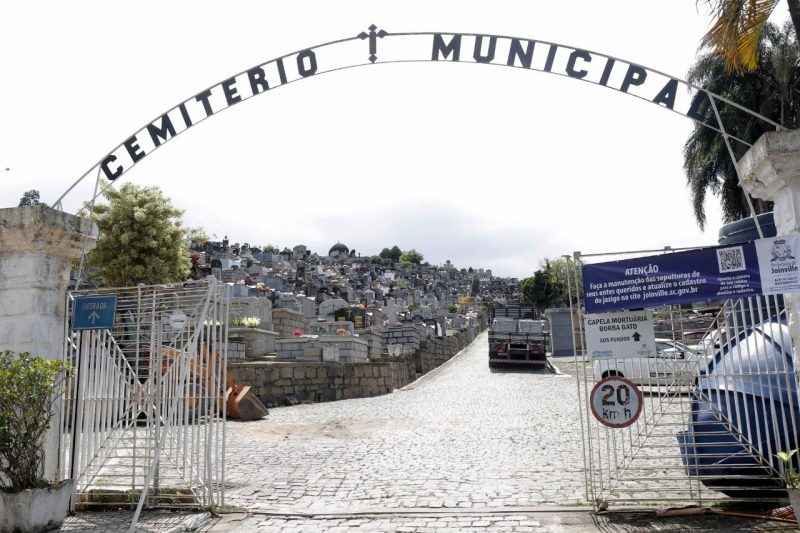 Cemit&eacute;rios poder&atilde;o receber servi&ccedil;os de limpeza e manuten&ccedil;&atilde;o nos pr&oacute;ximos dias – Foto: Prefeitura de Joinville/Divulga&ccedil;&atilde;o/ND