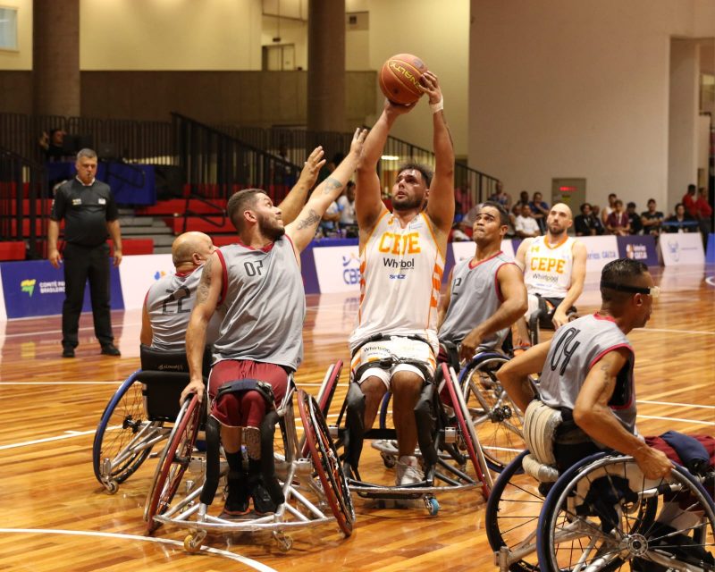 Cepe venceu duas equipes cariocas no Brasileiro de Basquete em Cadeira de Rodas