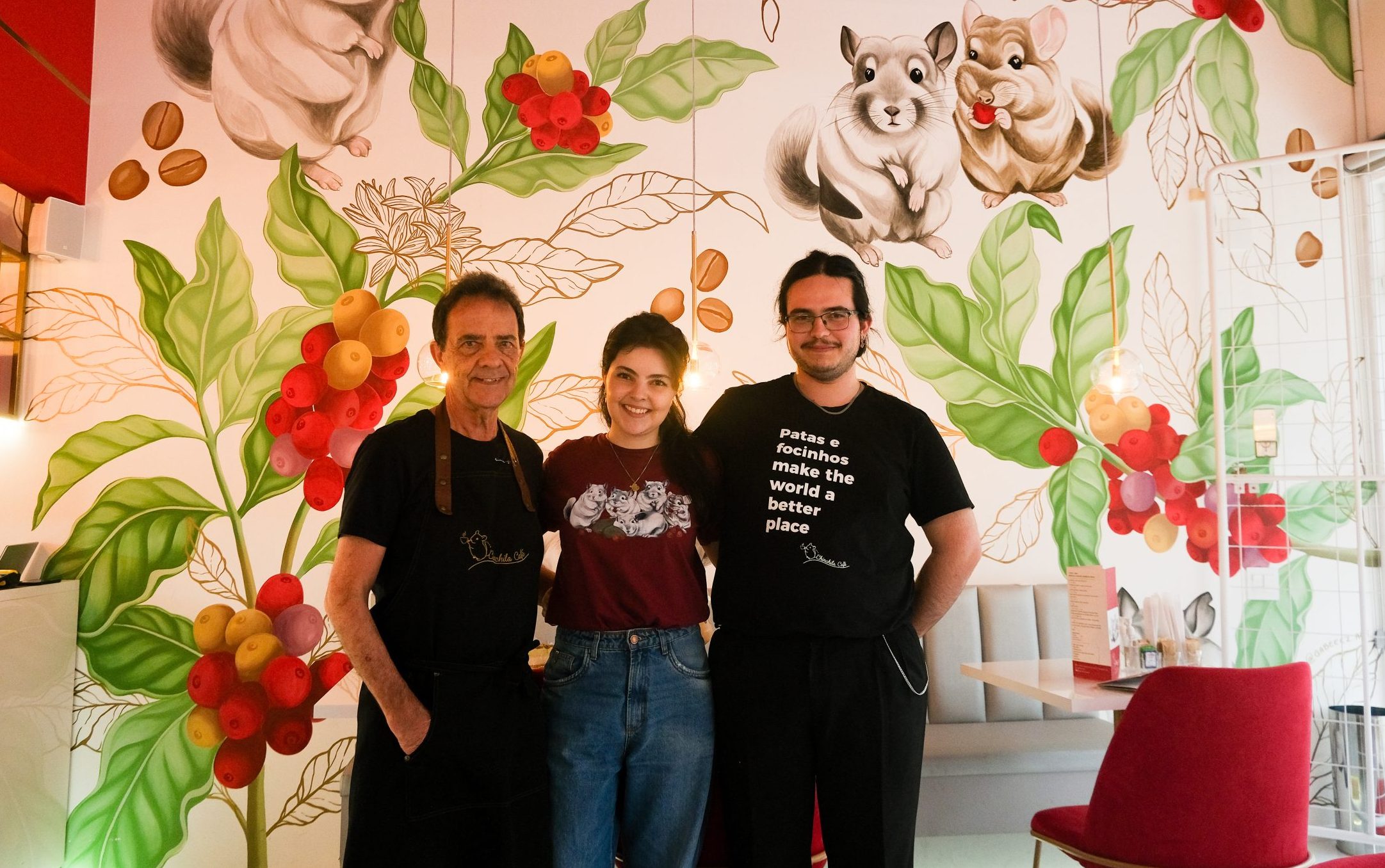 Antonio Teixeira (esquerda), Fran (centro) e Vinicius Macedo (direita) – Foto: @adabahl e @lucase.ps/ND