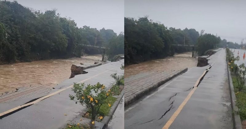 Dez municípios do Sul de SC decretaram situação de emergência até a tarde deste domingo